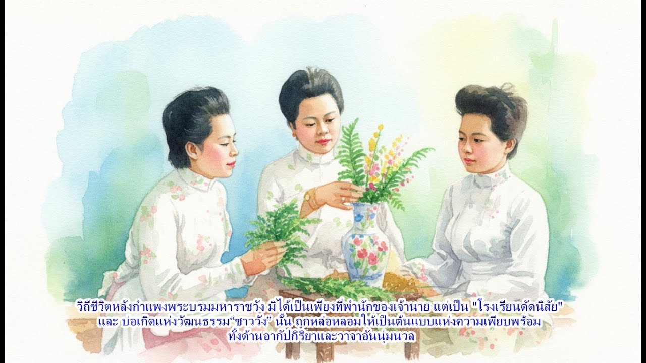 บันทึกหลังวัง ชาววังช่างประดิษฐ์ ดอกสลิดเรียกดอกขจร ชาววังช่างยอกช่างย้อน ดอกขจรเรียกดอกสลิด