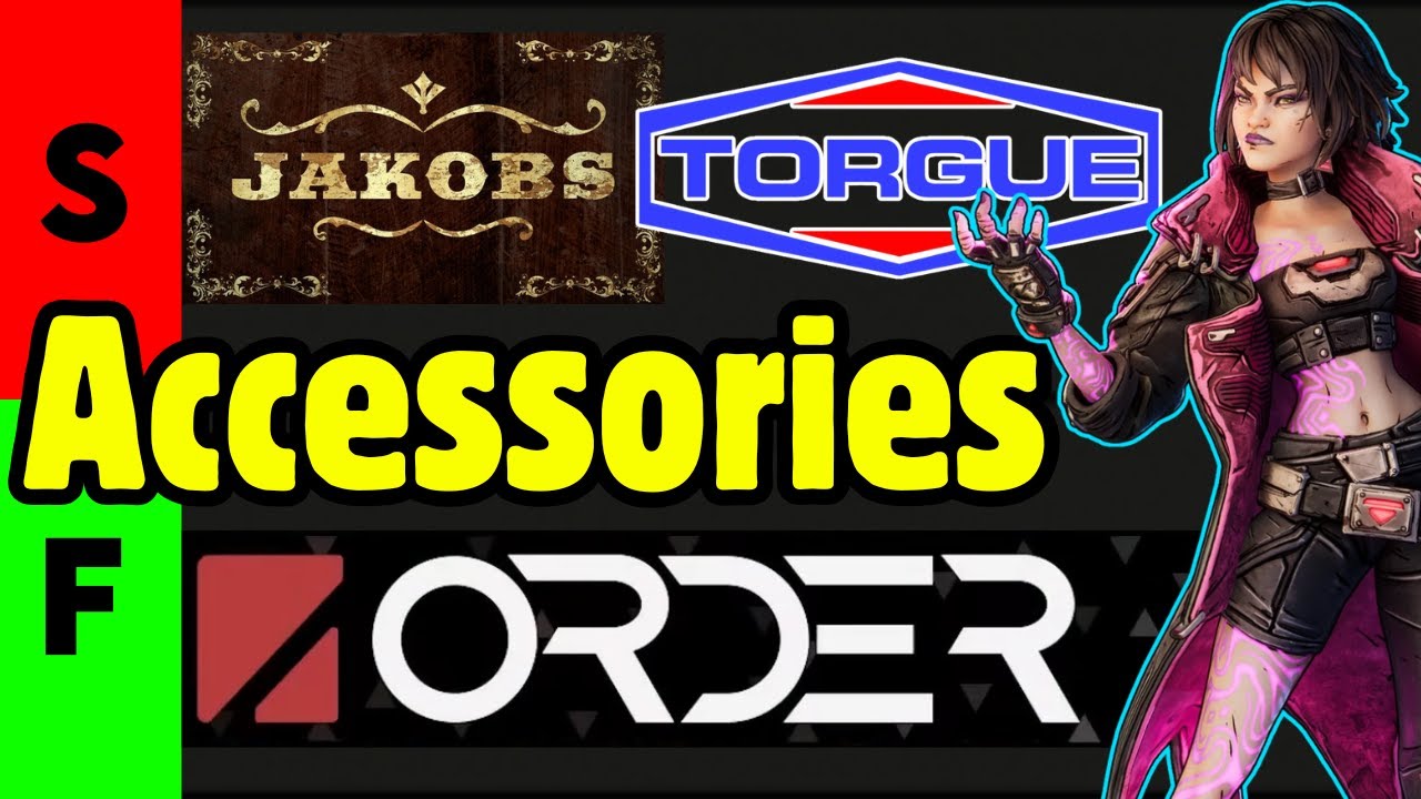 BEST Manufacturer Licensed Part / ACCESSORIES in Borderlands 4 TIER LIST