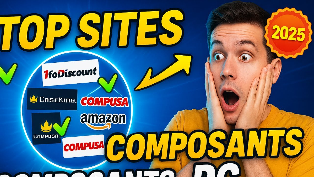 Top 5 des meilleurs sites pour acheter ses composants PC pas chers en 2025