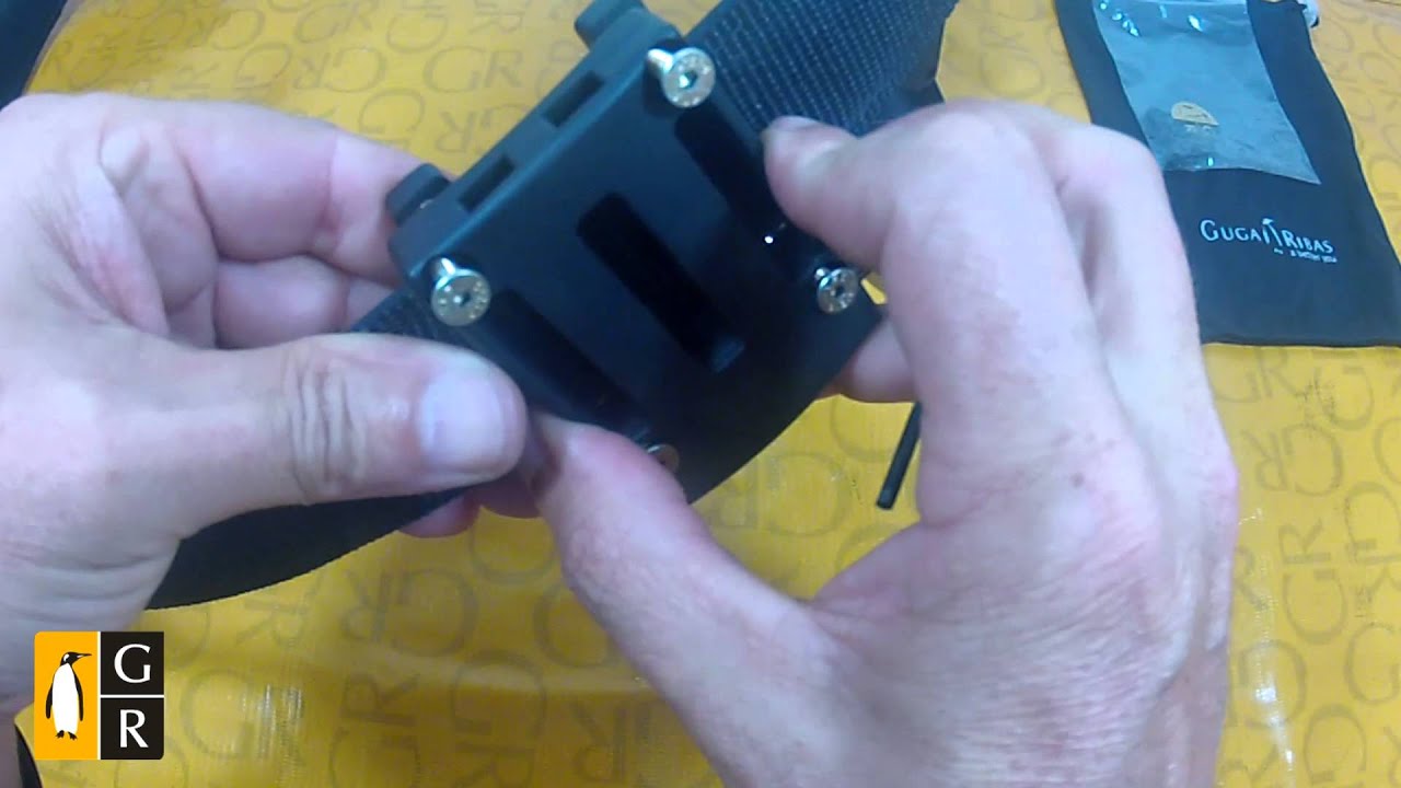 Coldre FSH-OFA: Ajustes no Cinto | GR Holster: Belt Adjustments