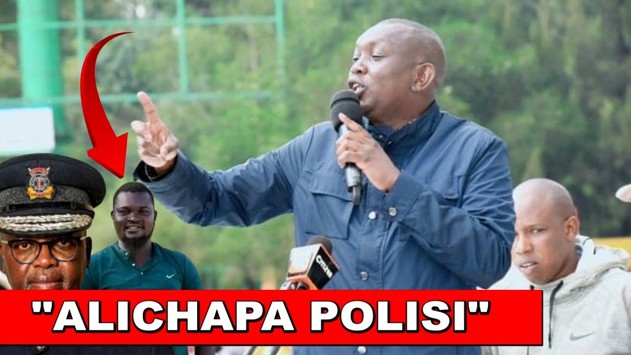 KIMEUMANA! Finally Oscar Sudi reveals why Lagat killed Albert Ojwang in police custody!