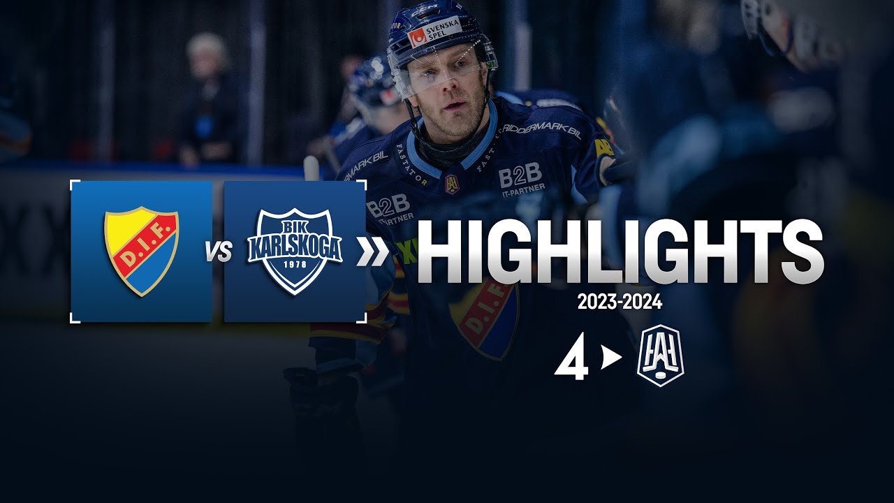 Djurgården vs. BIK Karlskoga - Highlights 22/11
