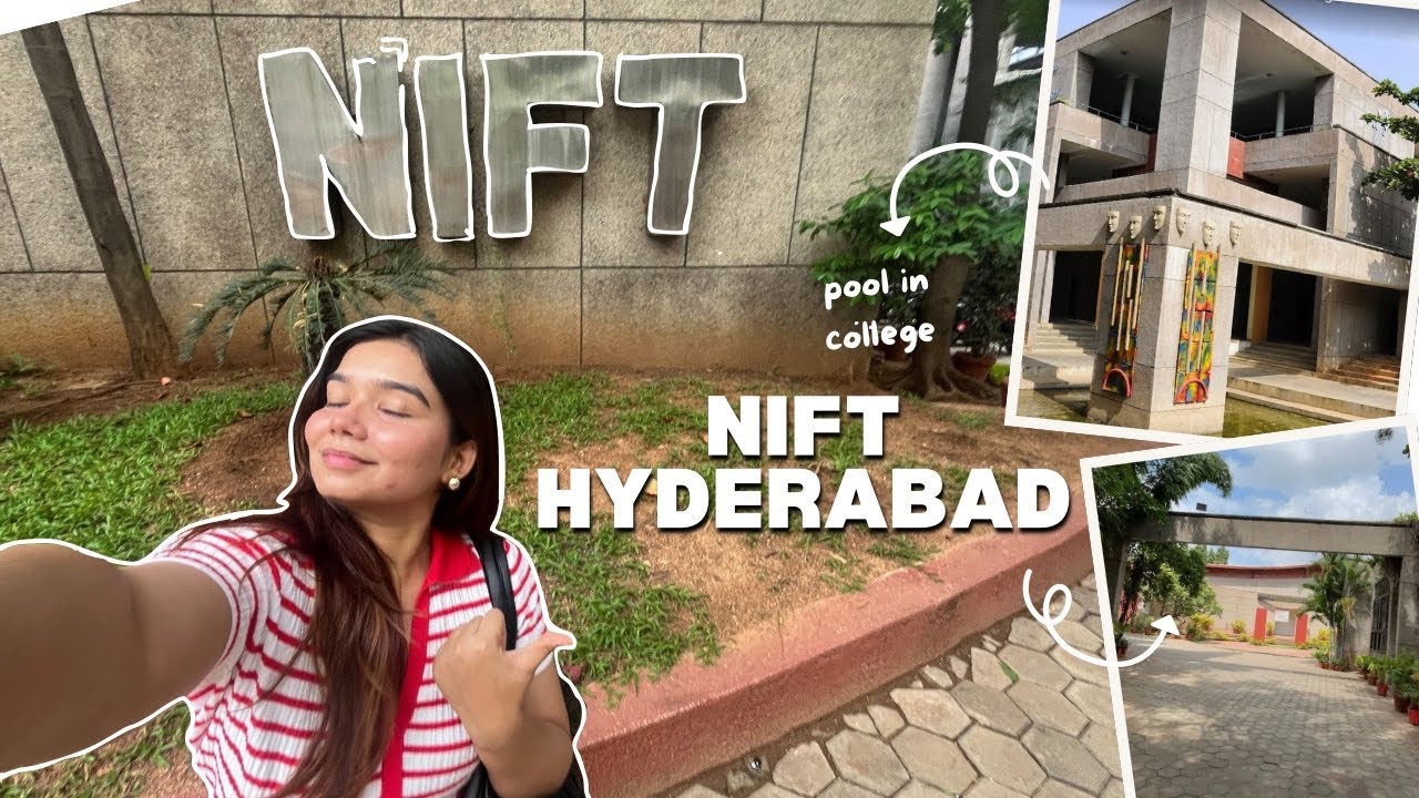 Nift hyderabad Tour | campus tour | Gym Classrooms Canteen Hostel #campustour #nift #hostel #design