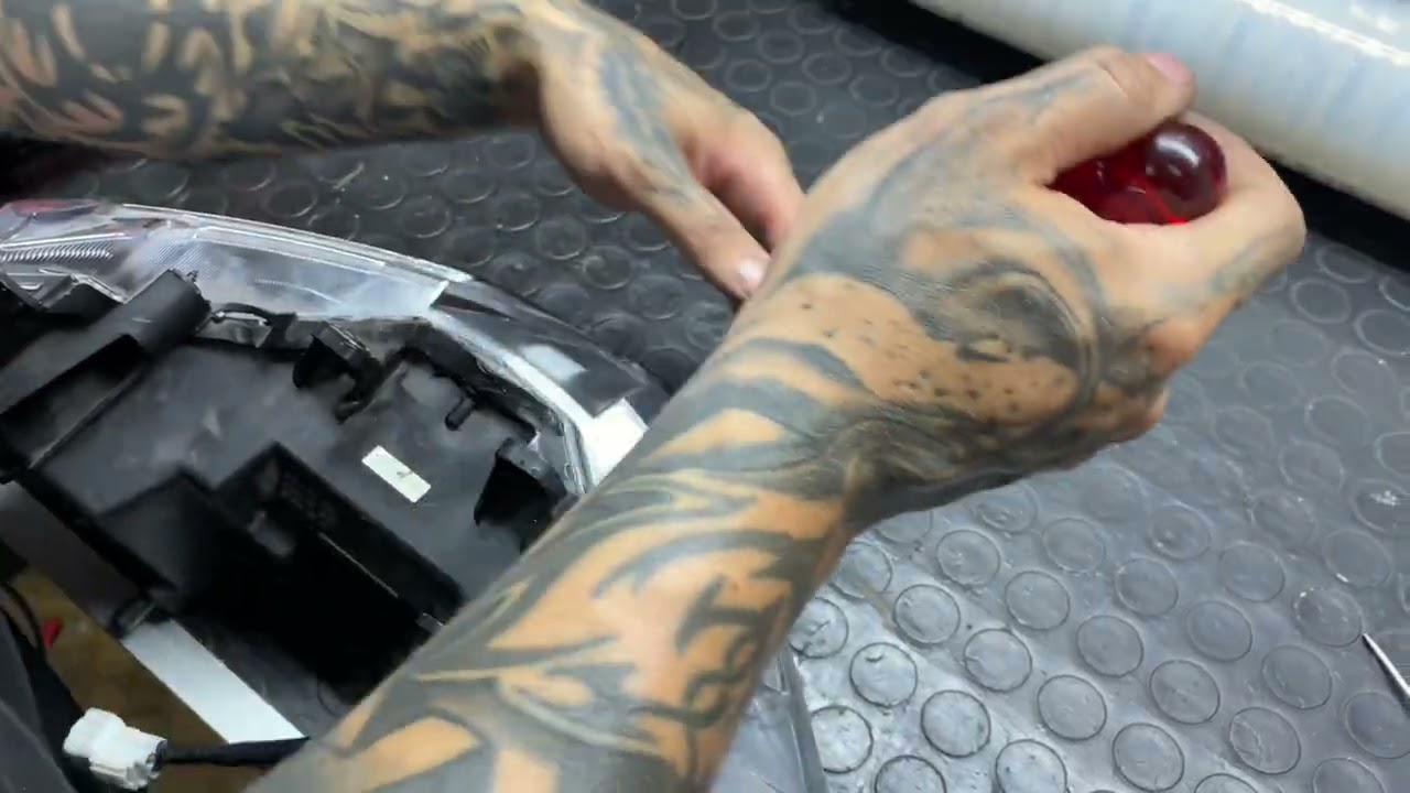 CF MOTO 450 SR FAR CAMI DEĞİŞİMİ