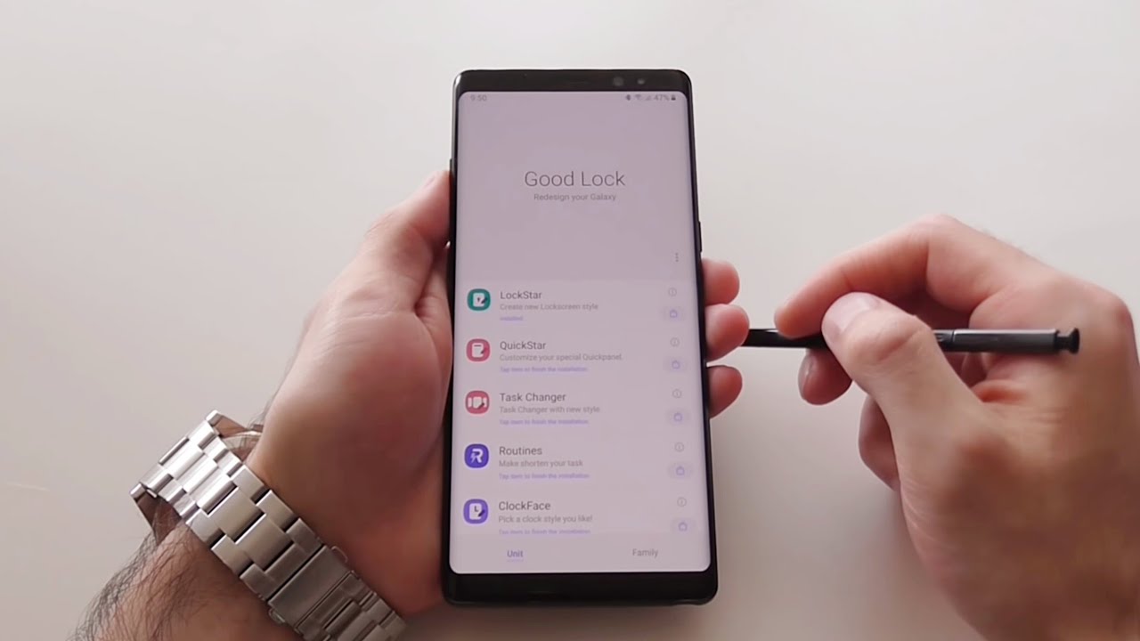 Samsung Good Lock One UI Android 9 y 10