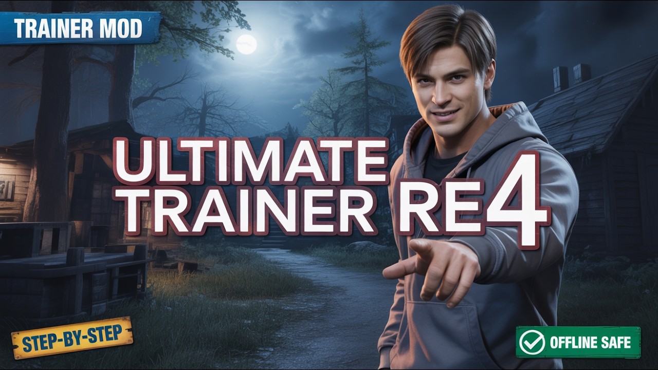 How to Install Ultimate Trainer for Resident Evil 4 Remake (2026 Guide)