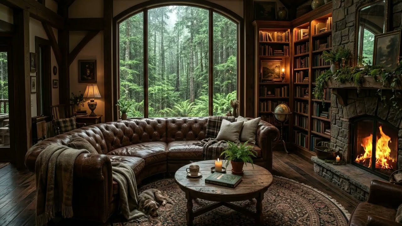 Rain on Window While You Sleep 🌧️ Deep Sleep Instantly | Cozy Night Rain Ambience (No Ads)