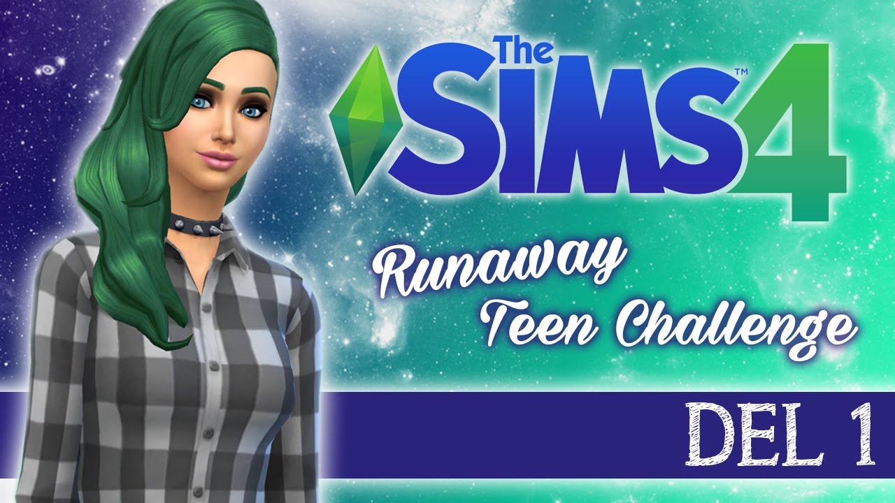 THE SIMS 4 | Runaway Teen Challenge | Del 1 - Lär Känna Ayline Fox