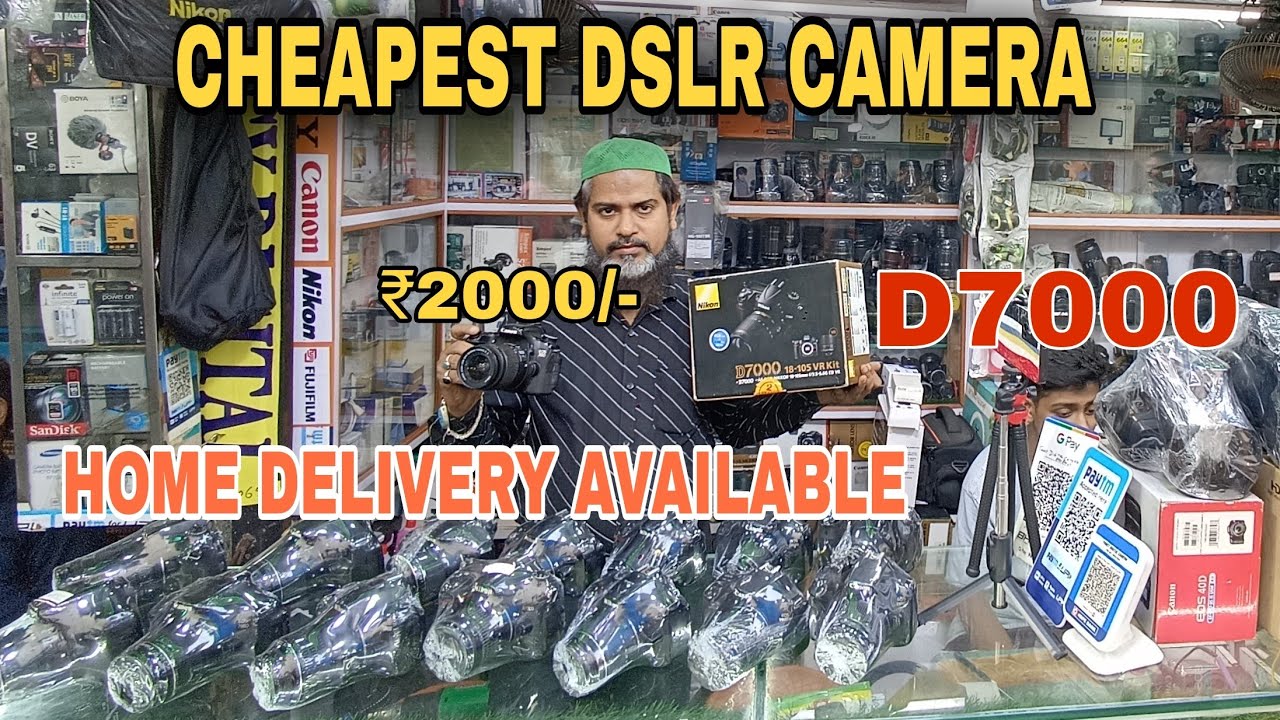 Second Hand Dslr camera in kolkata ₹1999/- Cheapest dslr || D5600, 200D, M50, D5300,