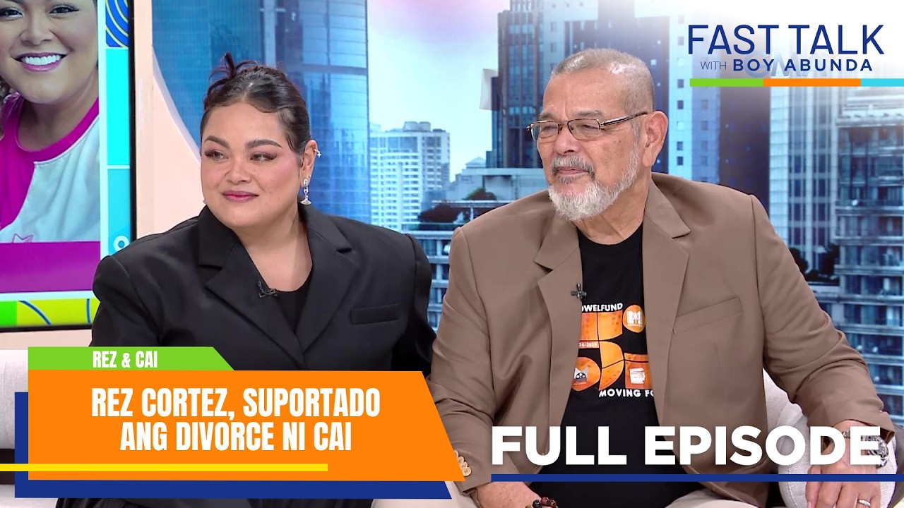 Fast Talk with Boy Abunda: Rez Cortez, suportado ang divorce ni Cai (Full Episode 889)