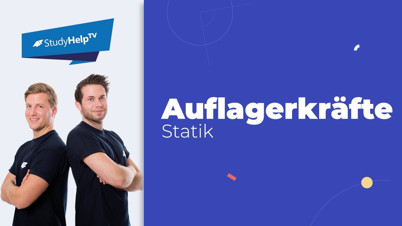 Auflagerkräfte - mehrteiliges System HAMMER ausführlich [Technische Mechanik] | StudyHelp