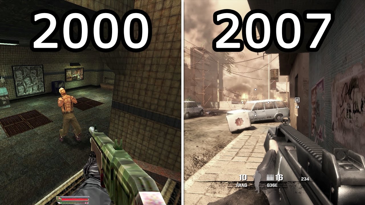 Evolution of Soldier of Fortune (2000-2007)