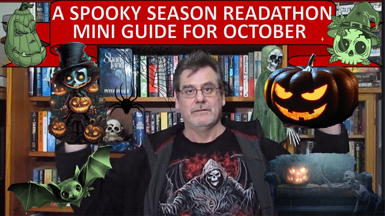Selection of Spooky, Horrific, October Readathons perfect for Fall. Huge Shout-out:@PageswithPaige