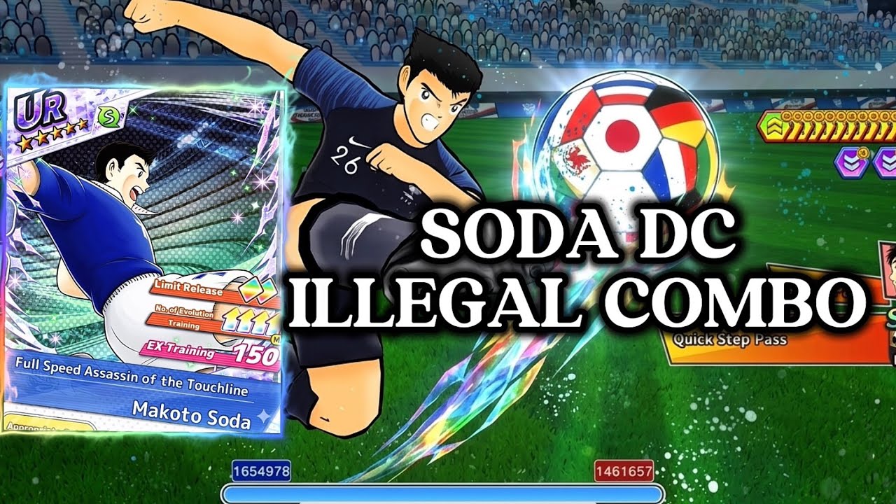 REVIEW NEW SODA DC, HIS COMBO IS ILLEGAL! CAPTAIN TSUBASA DREAM TEAM. 60 DOWNLOAD DREAM TRANSFER