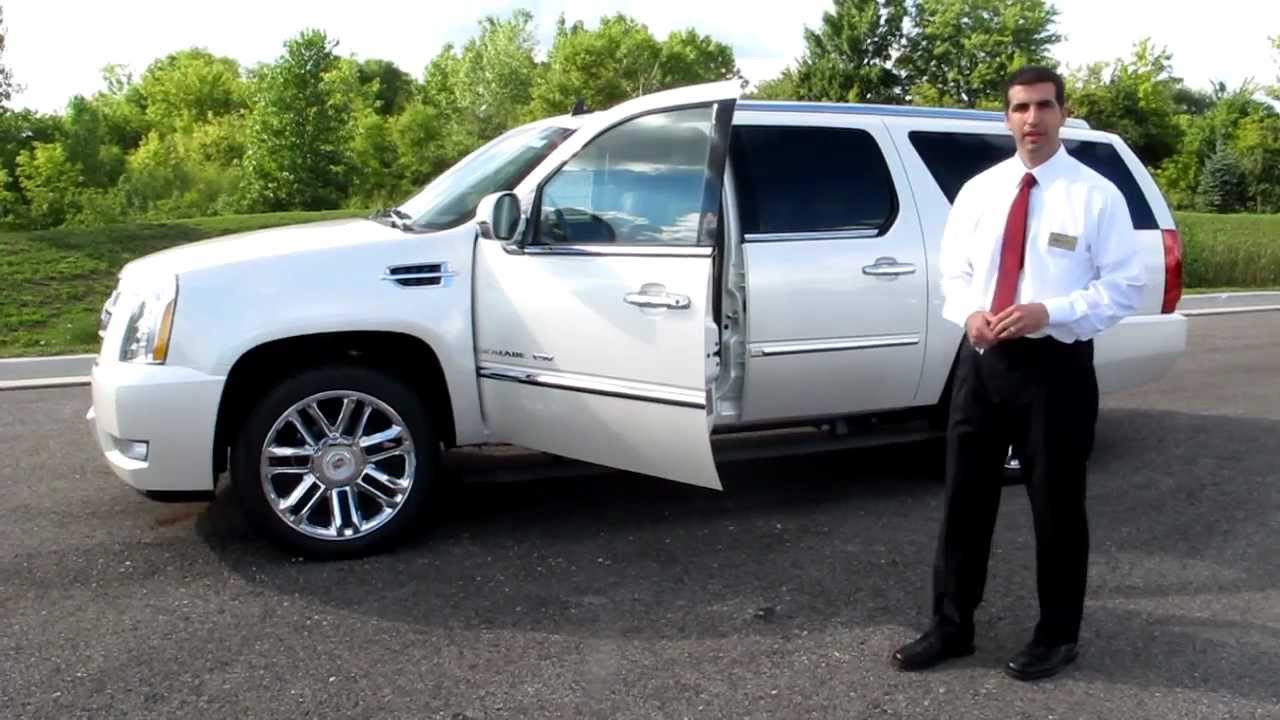 Cadillac Escalade Platinum ESV at Motor Werks Cadillac in Barrington, IL