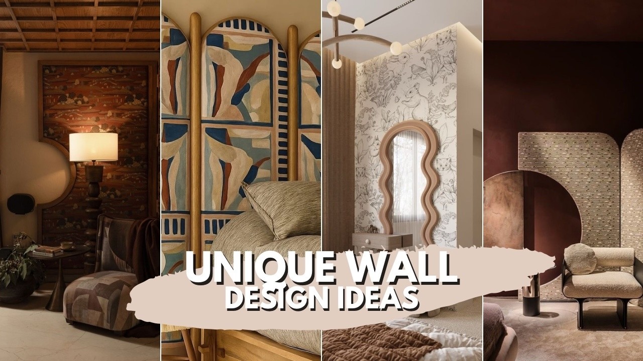 Unique Wall Designs || Best Interior 💡 Ideas