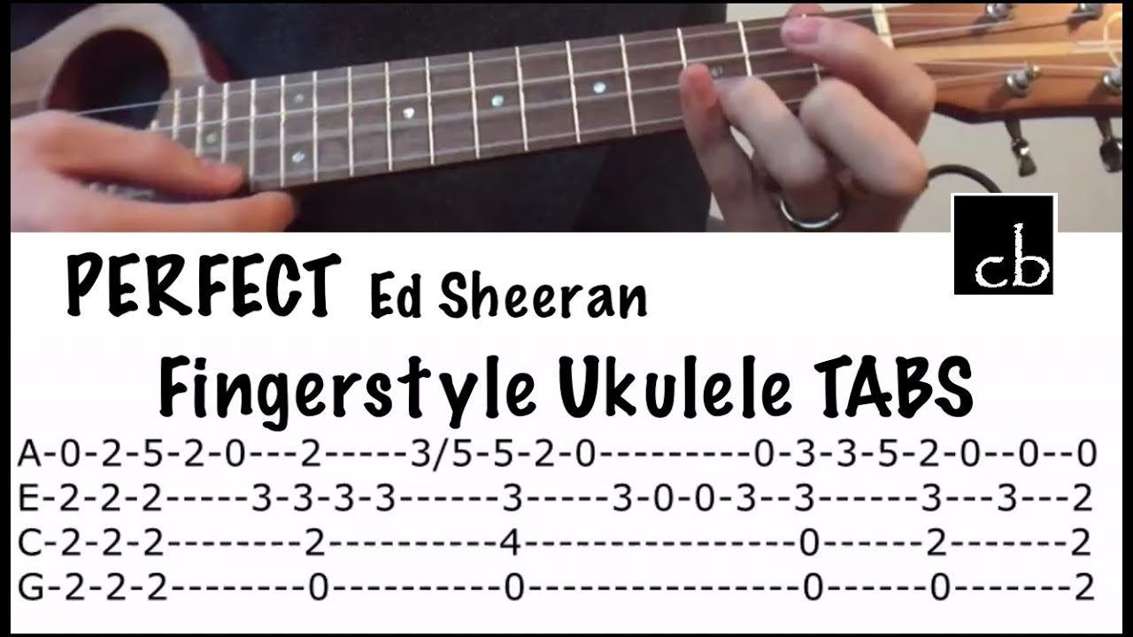 PERFECT (Ed Sheeran) Fingerstyle Ukulele TUTORIAL