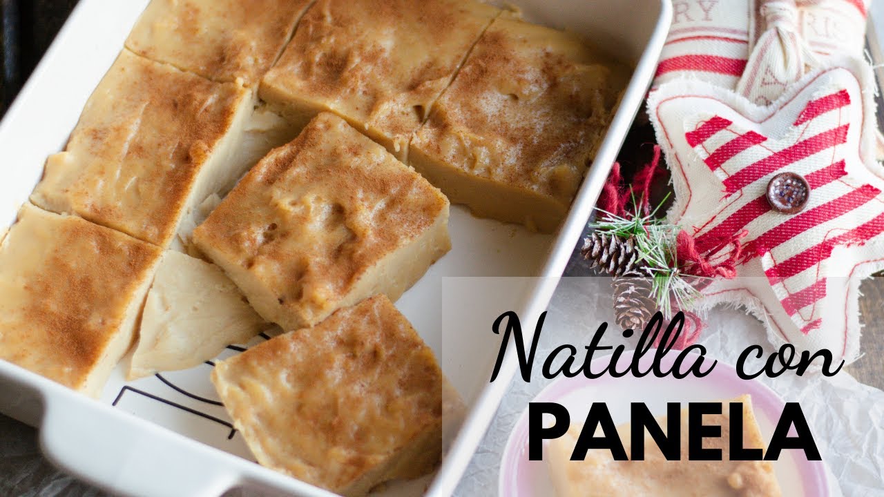 NATILLA COLOMBIANA CON PANELA | Cómo Hacer Natilla Colombiana | SyS