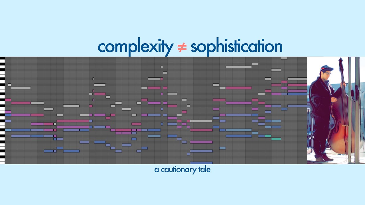 my beat went from J Dilla to Snarky Puppy - keep music simple or this can happen