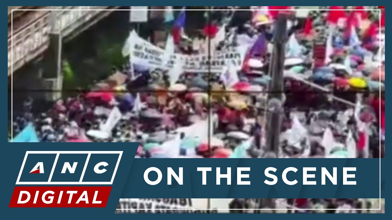 NCRPO says EDSA rally 'generally peaceful' despite brief clash with protesters | ANC