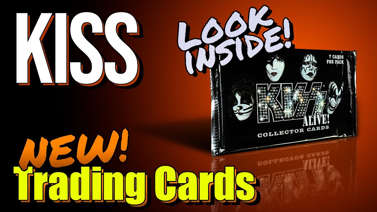 KISS Trading Cards - Look Inside a Brand New Pack