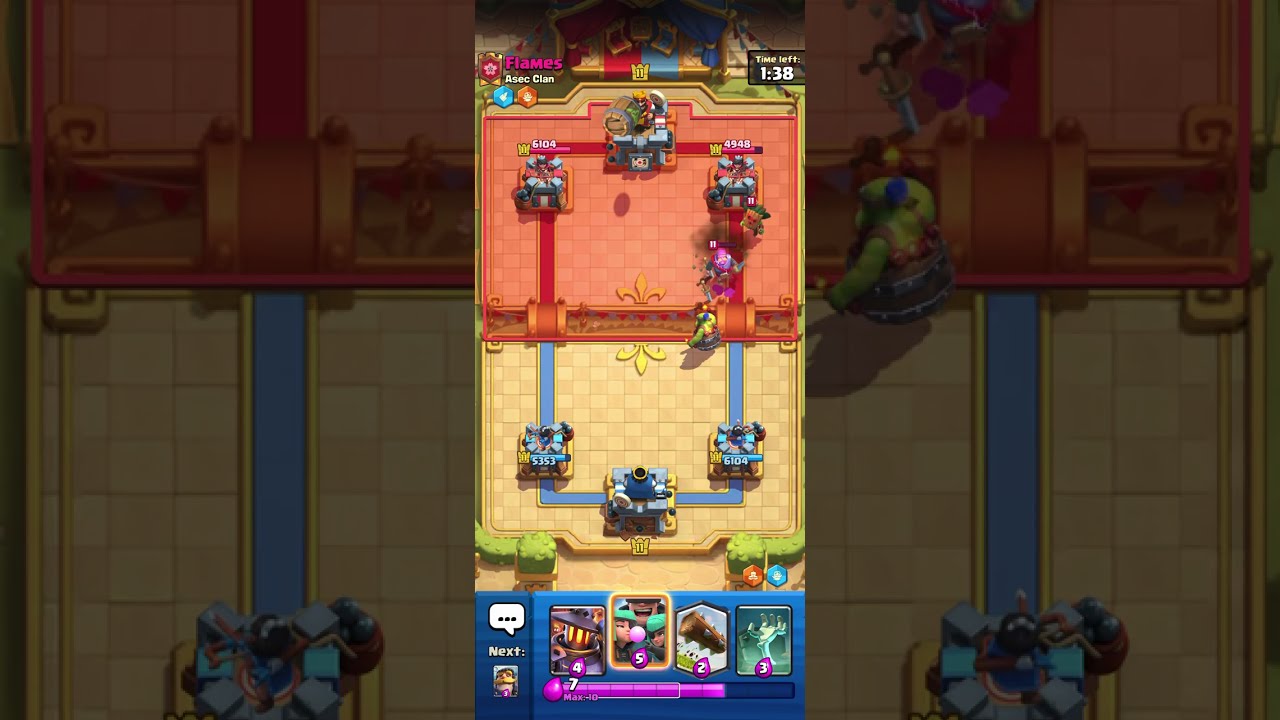 Day 2of winning one clash Royale game until 10k subs