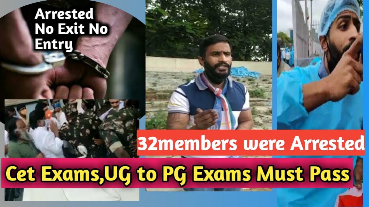 CM CAMP OFFICE NSUI PROTEST ON EXAMS CANCEL/UG PG DIPLOMA BTECH INTER EAMCET ECET ALL CETS PRESIDENT