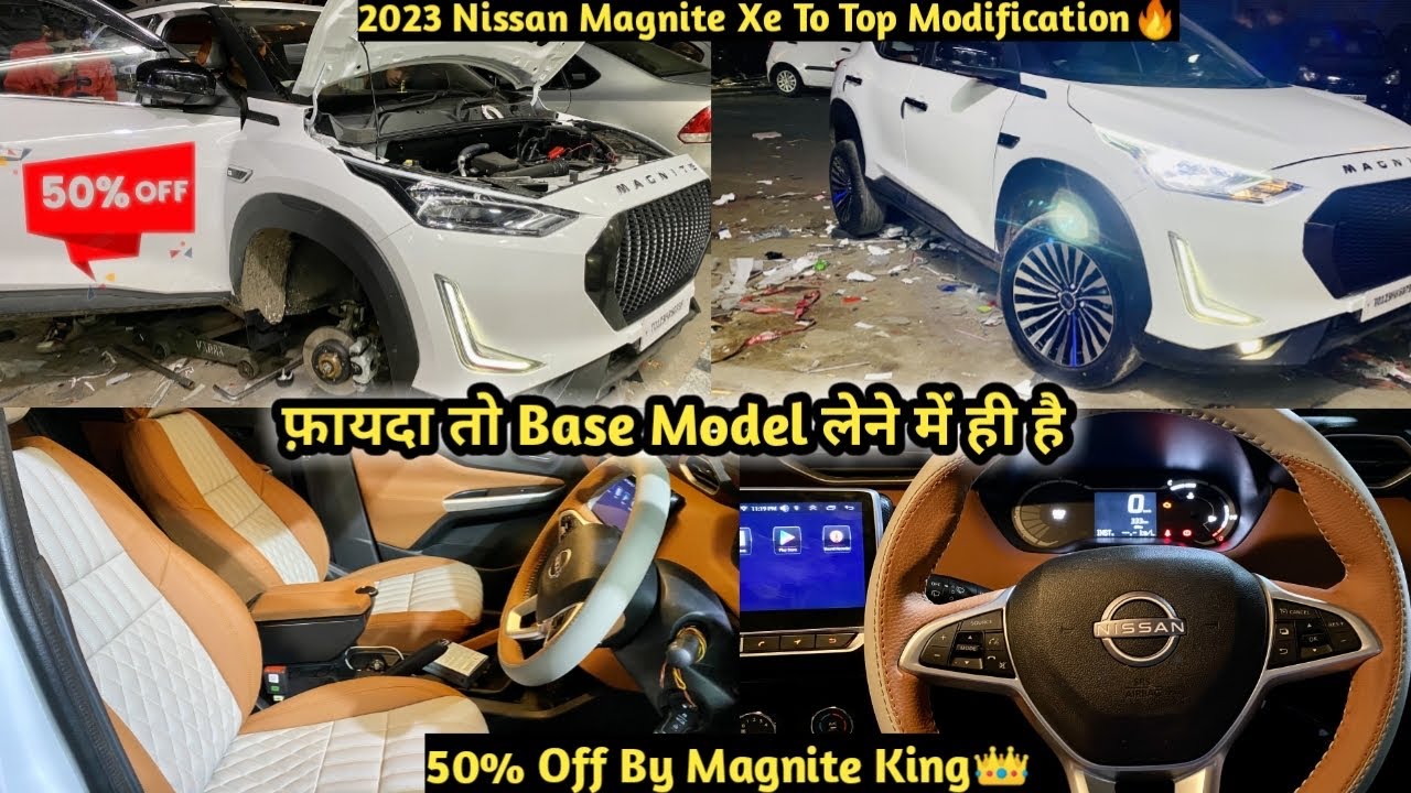 🌟 2023 Nissan Magnite Xe To Top Modification🔶 Nissan magnite Modified🔶 Magnite modified🔶 Magnite