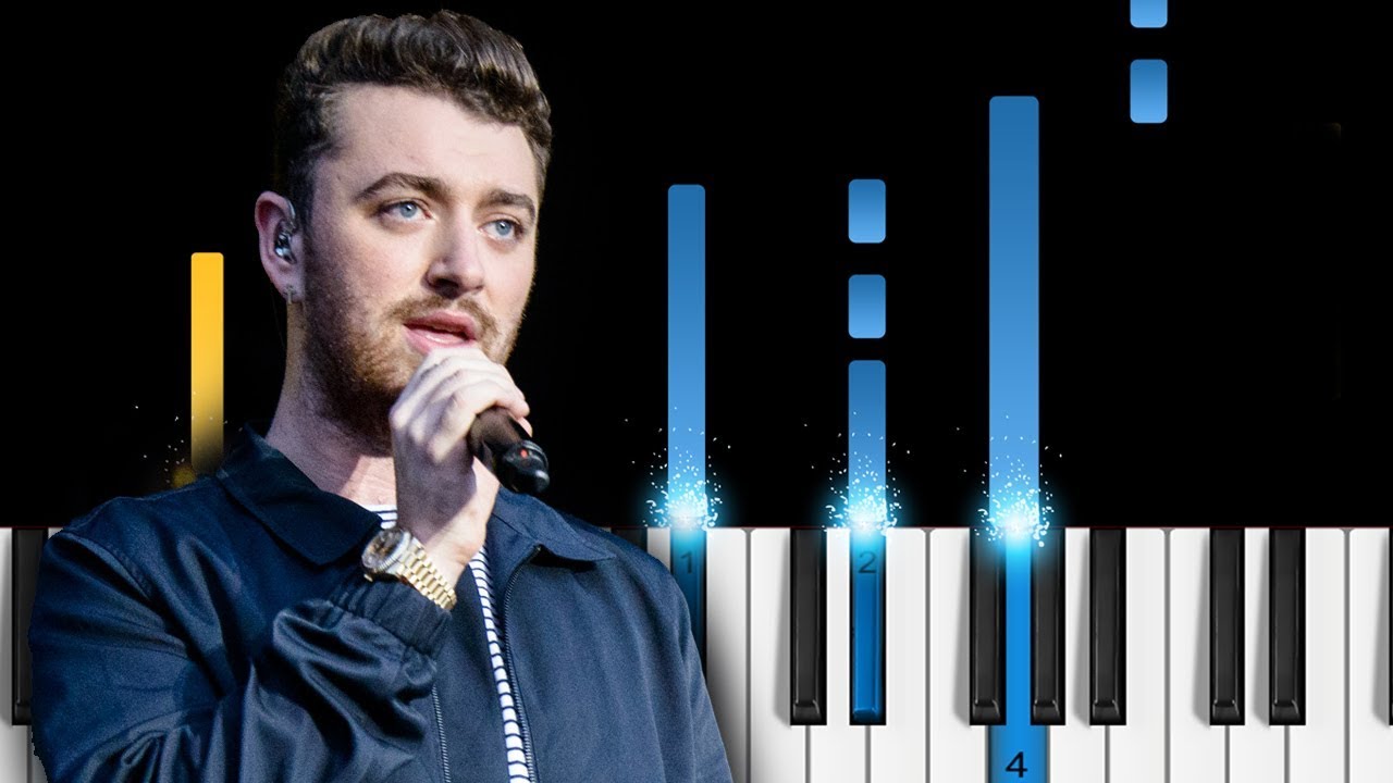 Sam Smith & Normani - Dancing With A Stranger - Piano Tutorial