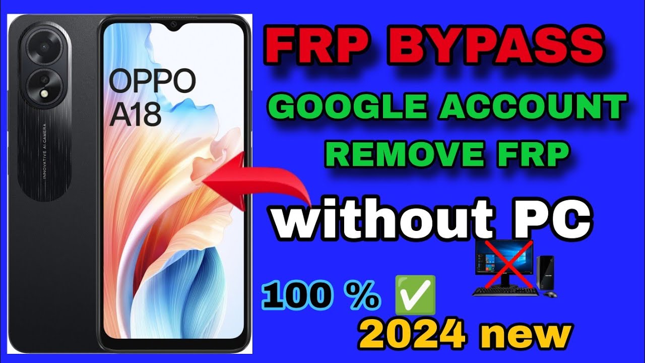 Oppo A18 Frp Bypass Android 13 | New Trick | Oppo A18 Google Account Bypass Without Pc | Frp Unlock