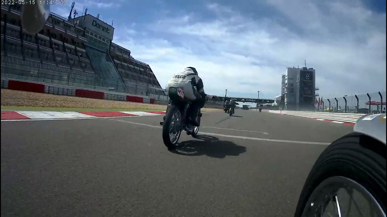 Vintage Motorcycle Race Nürburgring 2022 30. Kölner Kurs