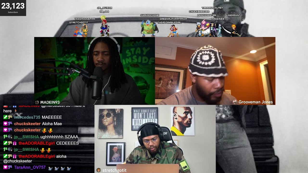 Kendrick Lamar - gloria | @MADEIN93REACTS @groovemanjones @stretchgotit REACTION / REVIEW