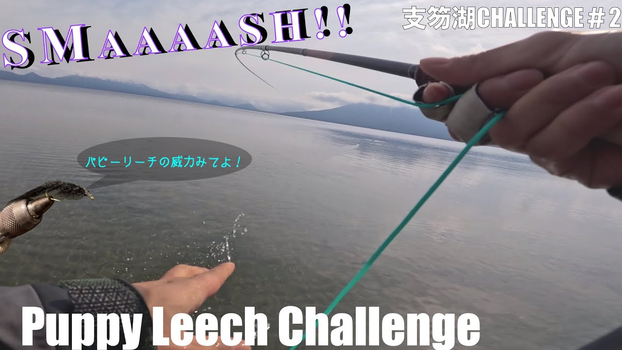 【パピーリーチチャレンジ】釣れない時のゲームチェンジャーになるか！？支笏湖でパピーリーチチャレンジしてみました【北海道FLY FISHING】