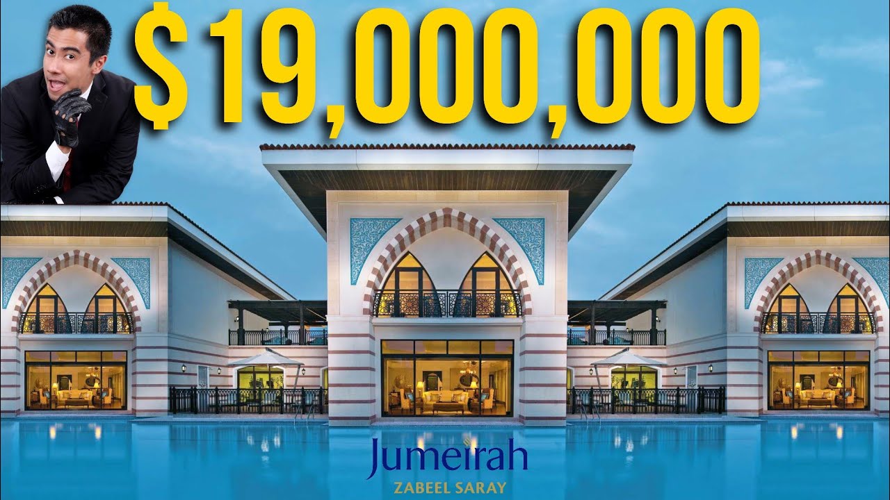 Best Viewpoint in Dubai! - Royal Residences, Jumeirah Zabeel Saray Villa Tour