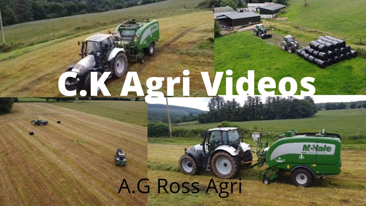 A.G Ross Agri | Bailing & Stacking | Silage 2020