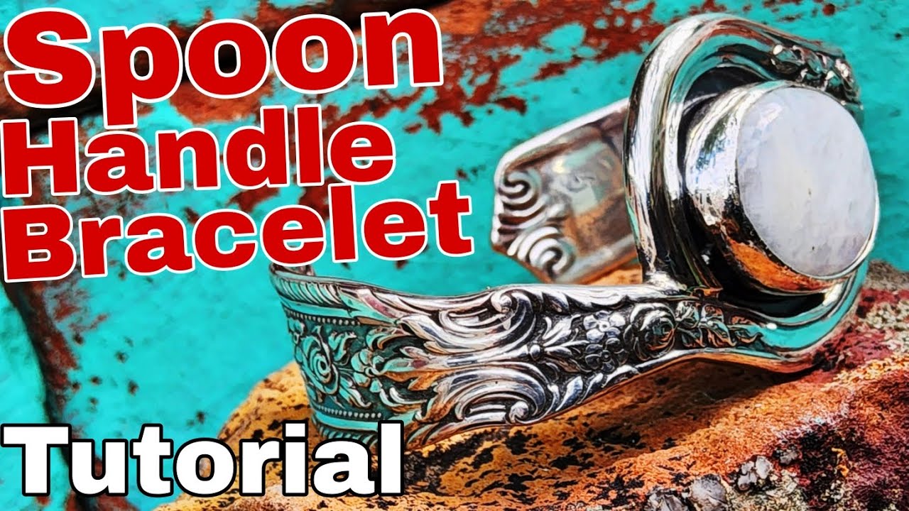 Ep.96) Making Spoon Handle Bracelet Step By Step | Skills Development | #jewelrytutorial