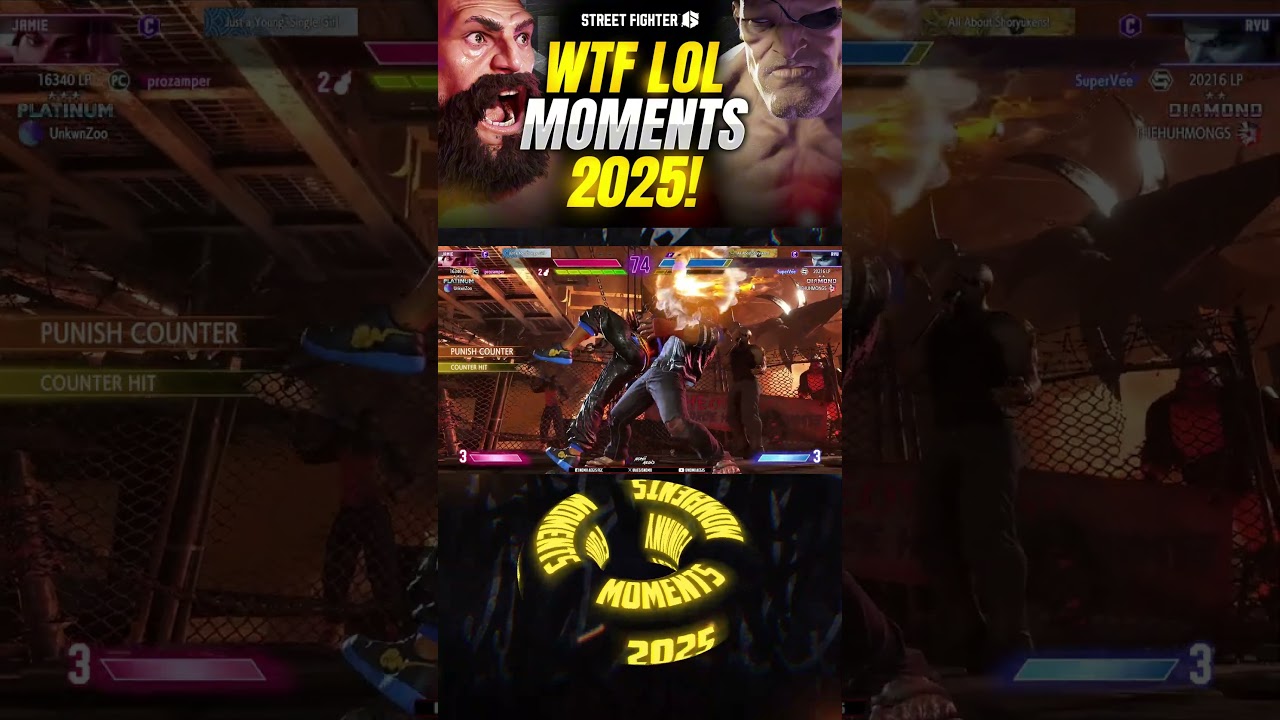 BEST FUNNY MOMENTS of 2025 😂 Part 4 😂 Street Fighter 6 💥