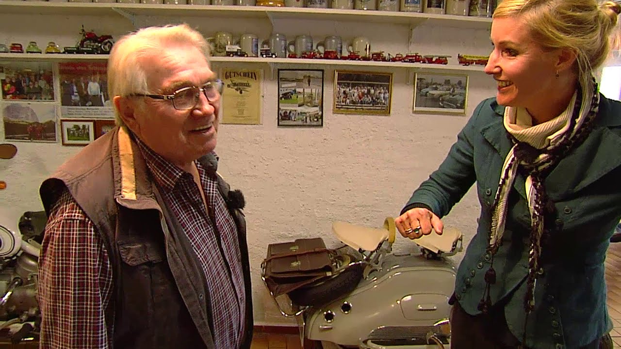 Heimatgschichtn - in Schwabhausen beim Motorradliebhaber Johann B&ouml;ck
