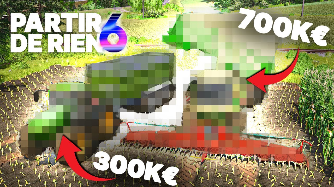 1M&euro; de V&eacute;hicules dans la ferme ! | Partir De Rien Saison 6 #11 | Farming Simulator 25