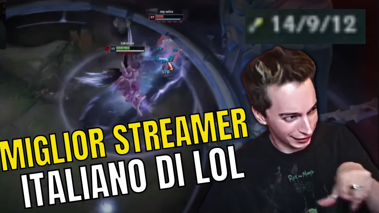 SDRUMOX, IL MIGLIOR STREAMER DI LOL ITALIA? #1