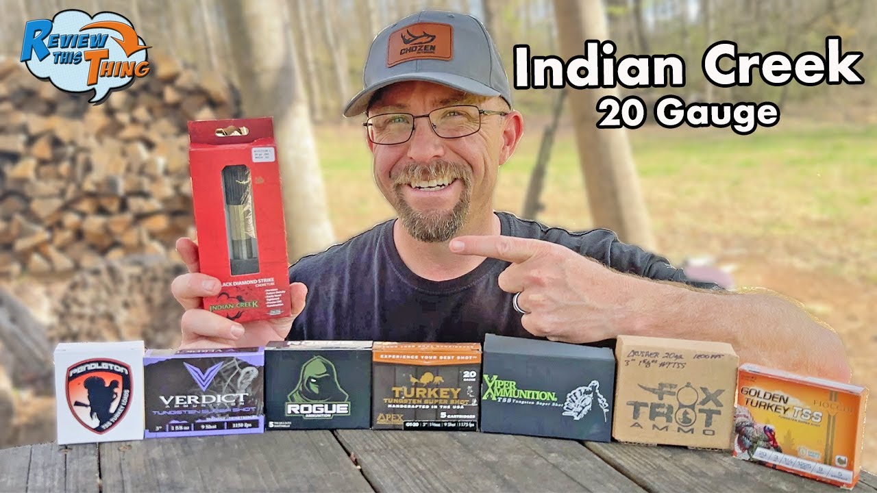 ВАУ! Тестовая схема Winchester SXP 20 Gauge с дросселем Indian Creek