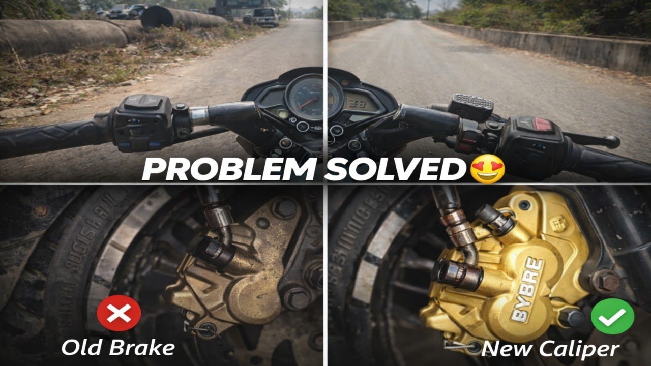Finally New Brake Caliper Installed in Pulsar NS200 😍 | Brake Problem Solved