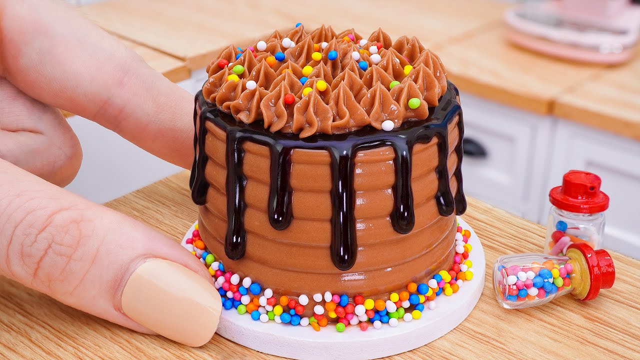 Satisfying Miniature Cake Decorating Ideas |  1000+Yummy Cake Dessert