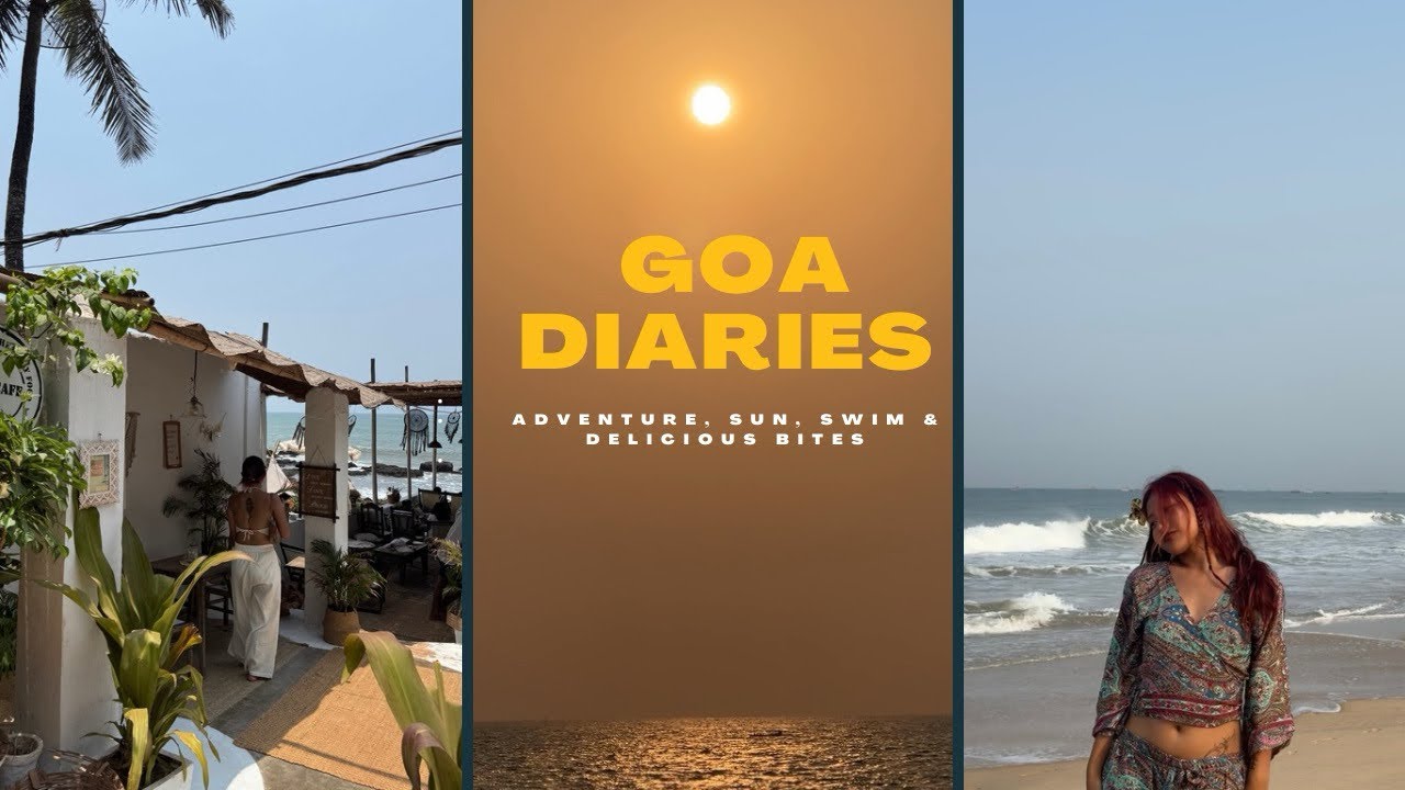 a slow summer in GOA 🌊🐚🤍