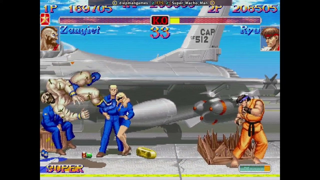ft5 ranked vs diepmangames | Super Street Fighter II Turbo