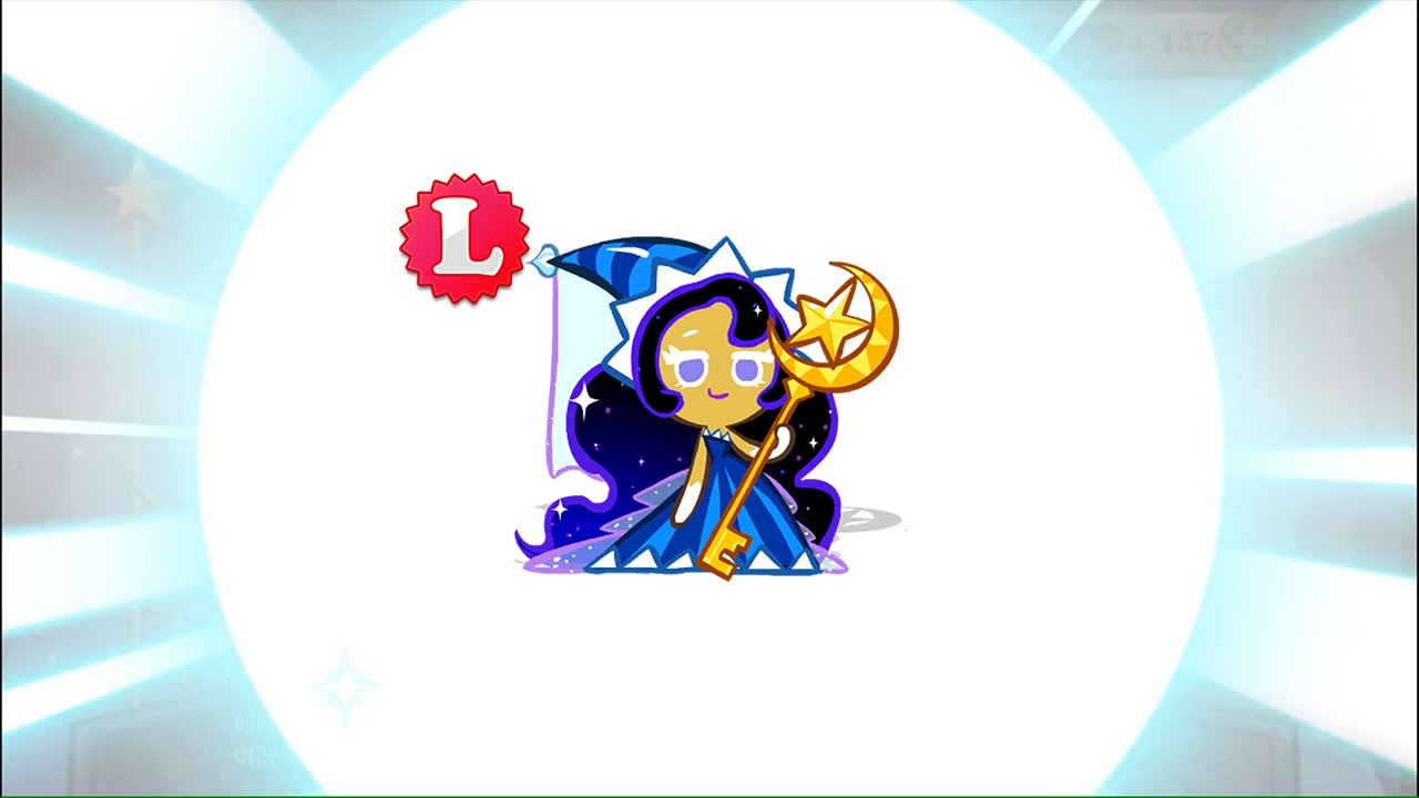 Cookie Run [Kakao] NEW L Class Moonlight Cookie GET