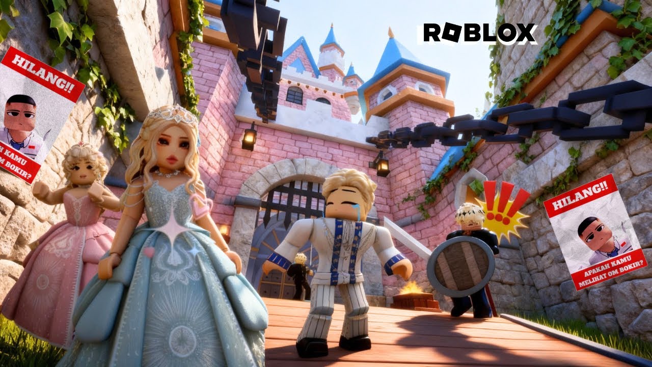 TANTE & MOMMY MENYAMAR JADI PRINCESS MENYUSUP KE ISTANA MENCARI OM YANG HILANG 👸🏰👑