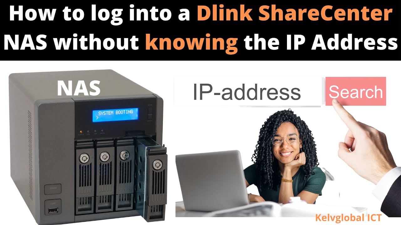How to log into a Dlink ShareCenter NAS without knowing the IP Address |Log into a Dlink ShareCenter