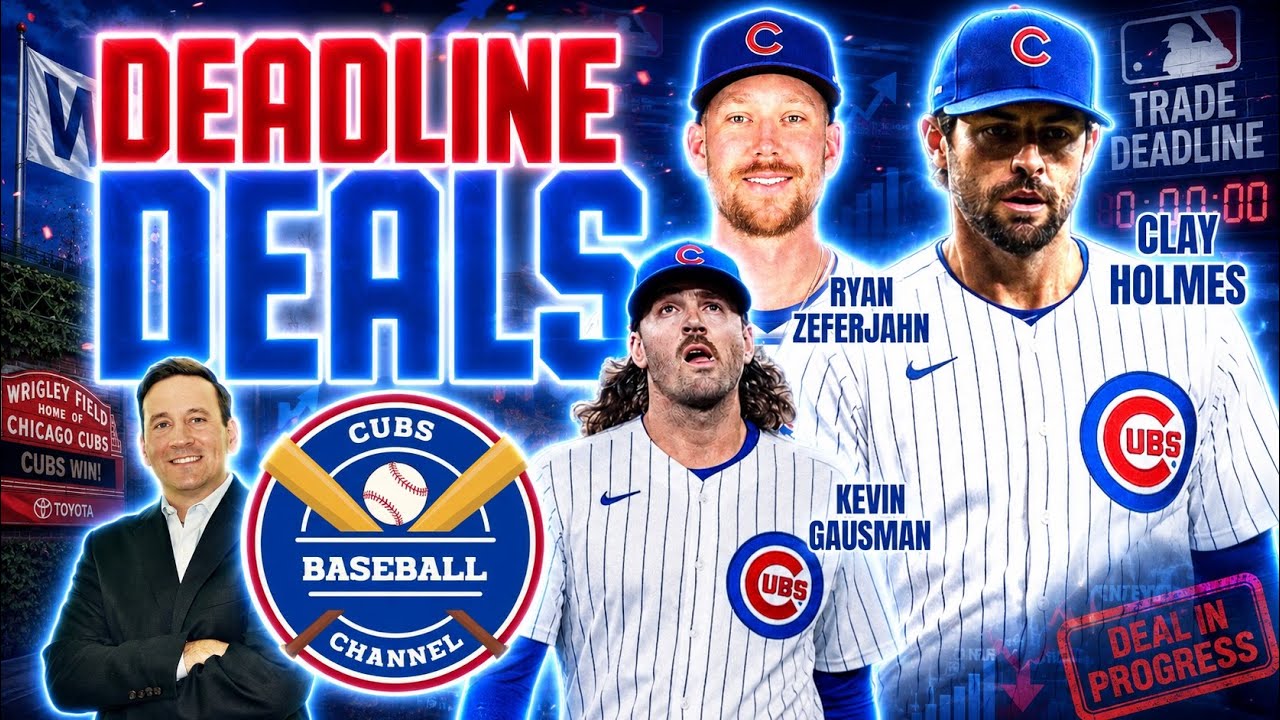 КЛЭЙ ХОЛМС В CUBS! | Оцениваем сделки дедлайна | Cubs Baseball Channel