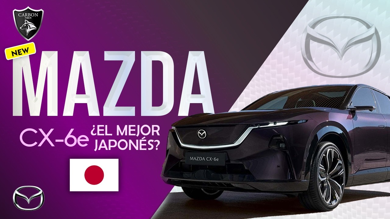 ¿Adiós a BMW y Audi? El Mazda CX-6e viene por el trono premium